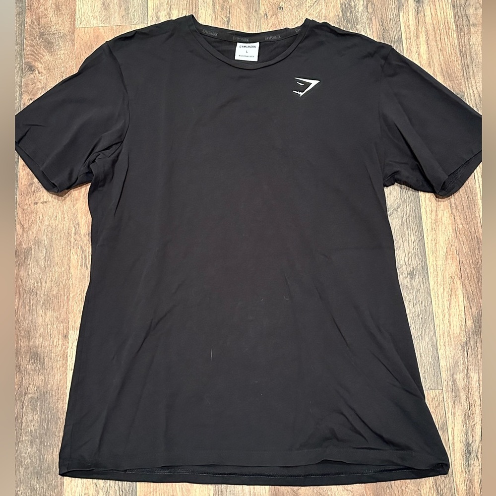 Gymshark T Shirt - Black - Large